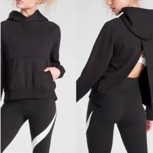 Athleta split back sweatshirt XXS